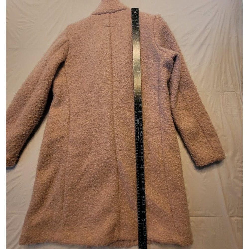 Old Navy Pink Rose Soft Brushed Over Pea Coat Size XS - Picture 7 of 11